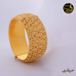 دستبند پیچی بحرینی طلا کد 2225