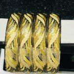 النگو تک پوش سبک طلا کد 1552