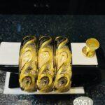 النگو تک پوش سبک طلا کد 2061