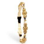 النگو طلا کلاسیک توپی | طراحی سنتی خاص | کد ۷۱۰